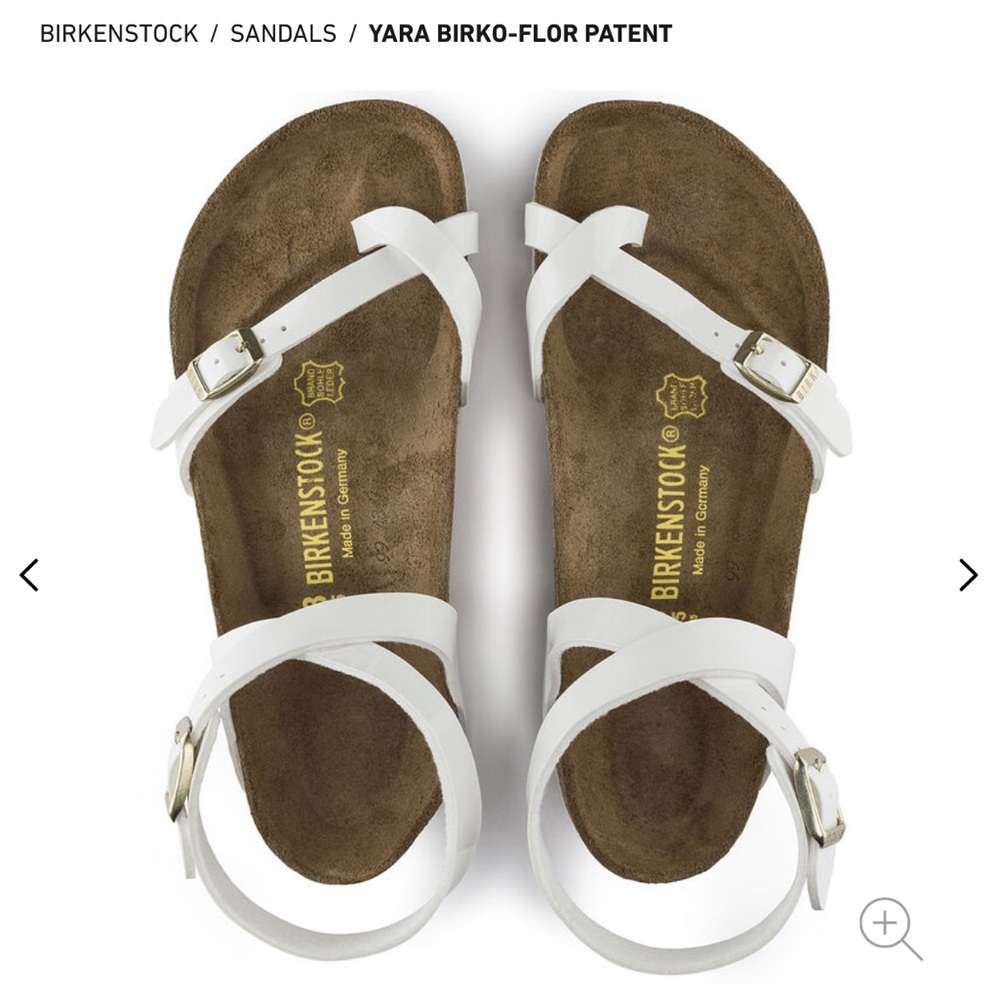 Brand New Yara White Birkenstocks🤍